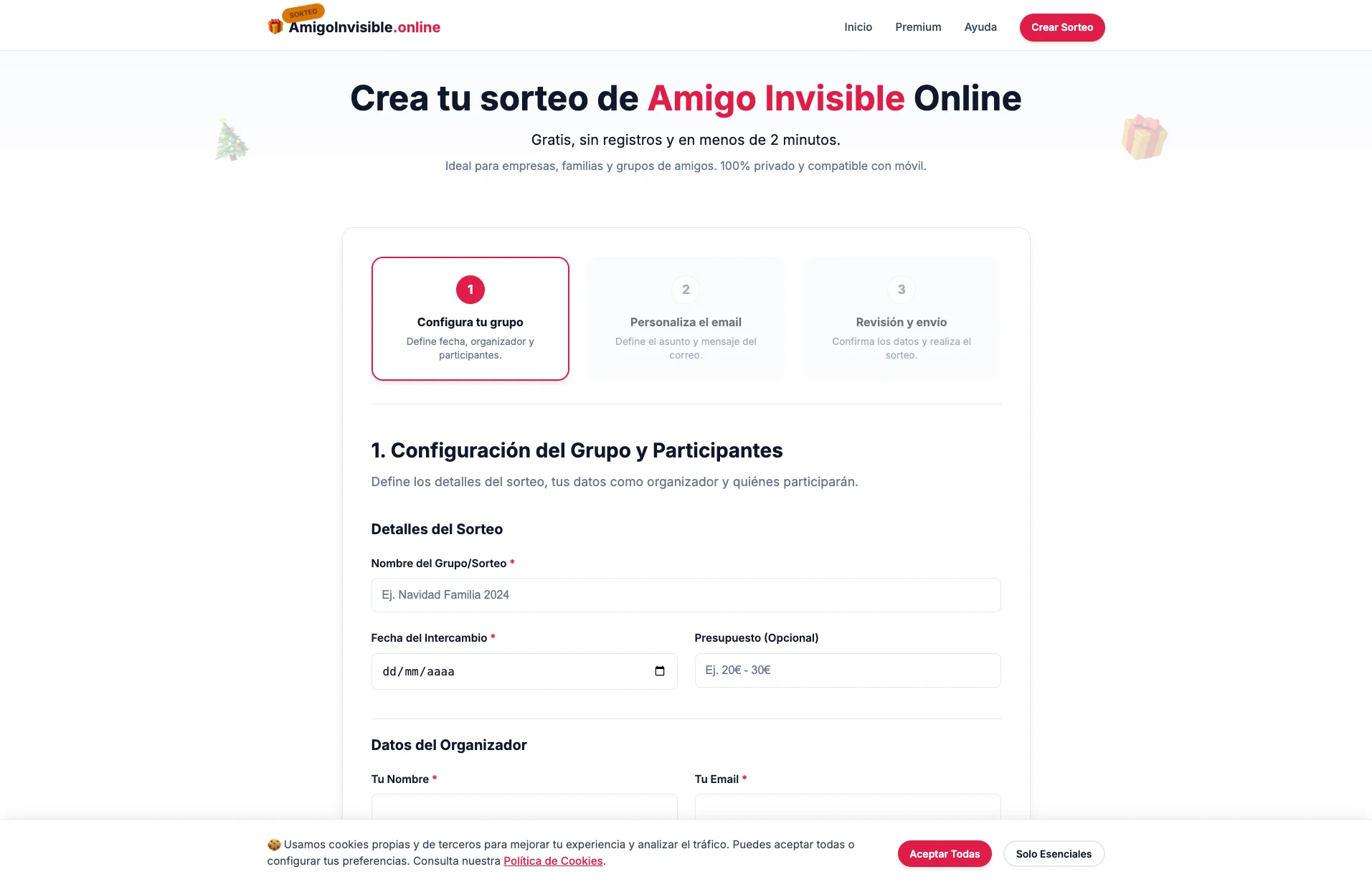 Sorteo Amigo Invisible